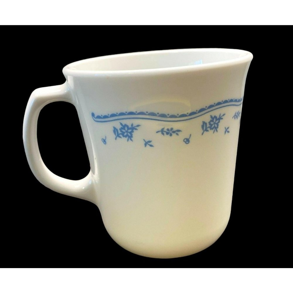 Vintage Corelle Morning Blue Coffee Mug Tea Cup